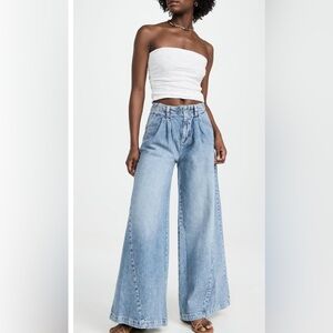 Free People Women's Equinox Denim Trouser